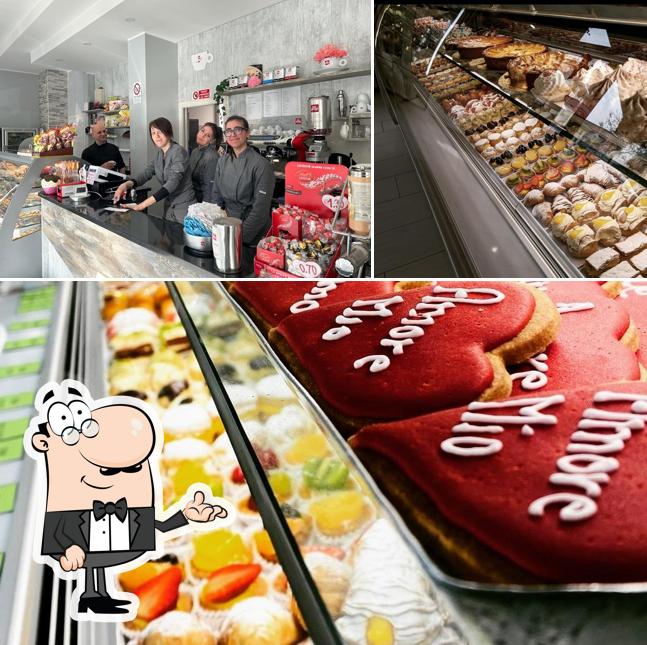 Gli interni di Pasticceria Caffetteria Rivolta