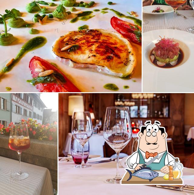 Salmone grigliato al Au Premier