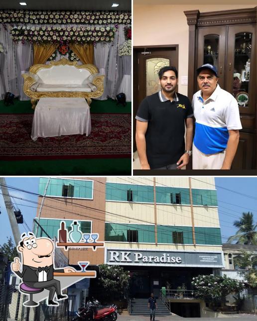 The interior of RK Paradise