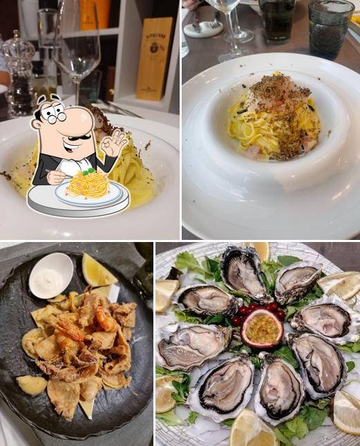 Spaghetti alla carbonara al Ristorante "dal capitano"