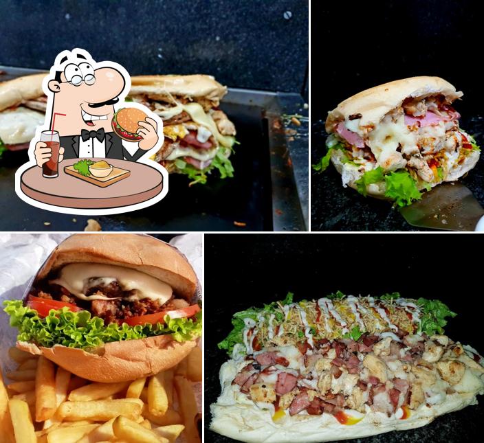 Hambúrguer em Odilon Lanches