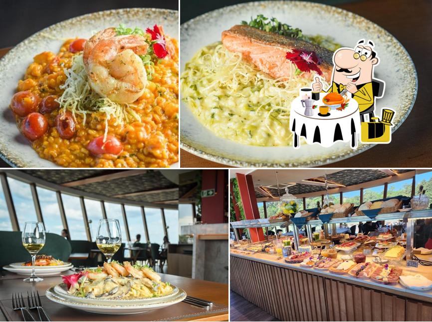 Platos en Restaurante Giratório RF Vision