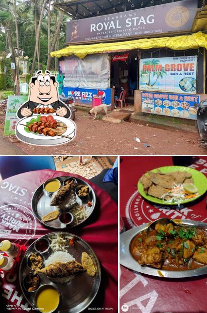 This is the photo displaying food and exterior at PALM GROOVE BAR & RESTAURANT