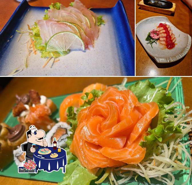 Sashimi em Hioki Sushi Itu