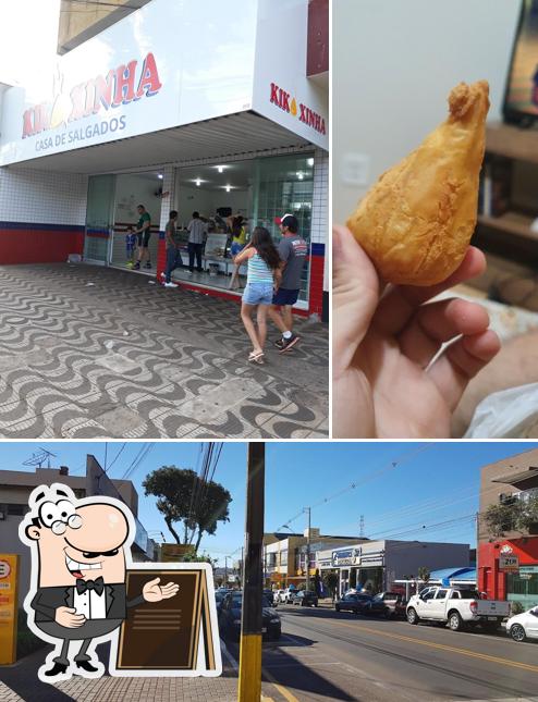 Entre diversos coisas, exterior e comida podem ser encontrados a Kikoxinha
