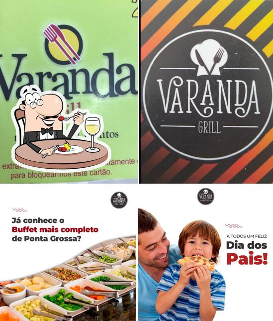 Comida em Varanda Grill & Pizza