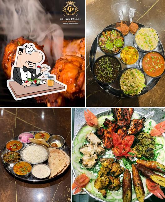 Food at Crown Palace Bar & Restaurant