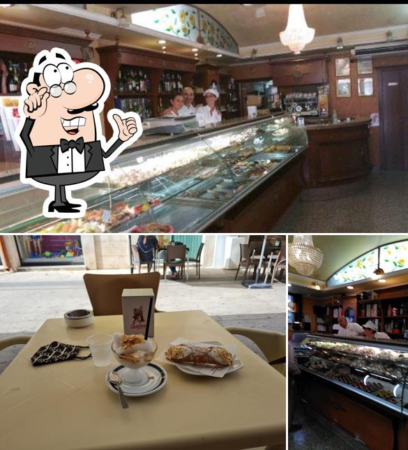 Gli interni di Pasticceria Frasca