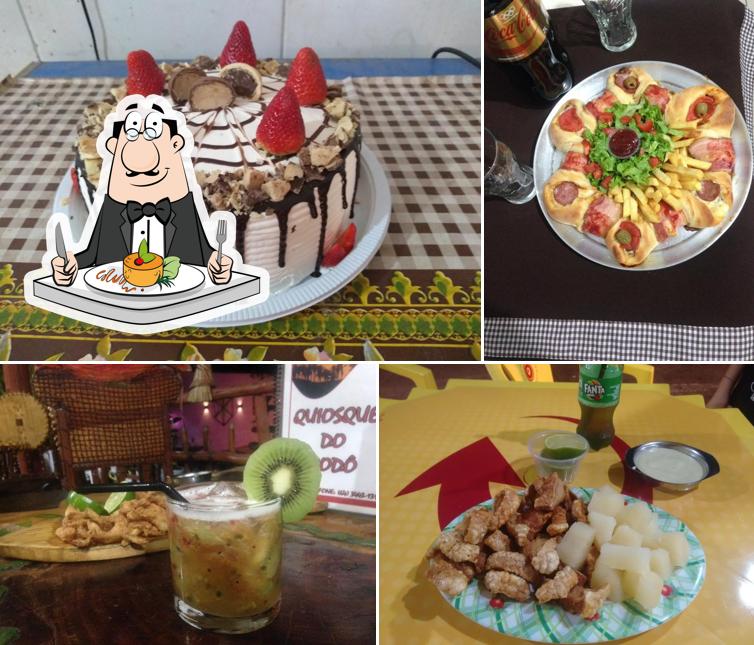 Platos en Quiosque do Godô