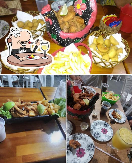 Comida em Sabor do Frango