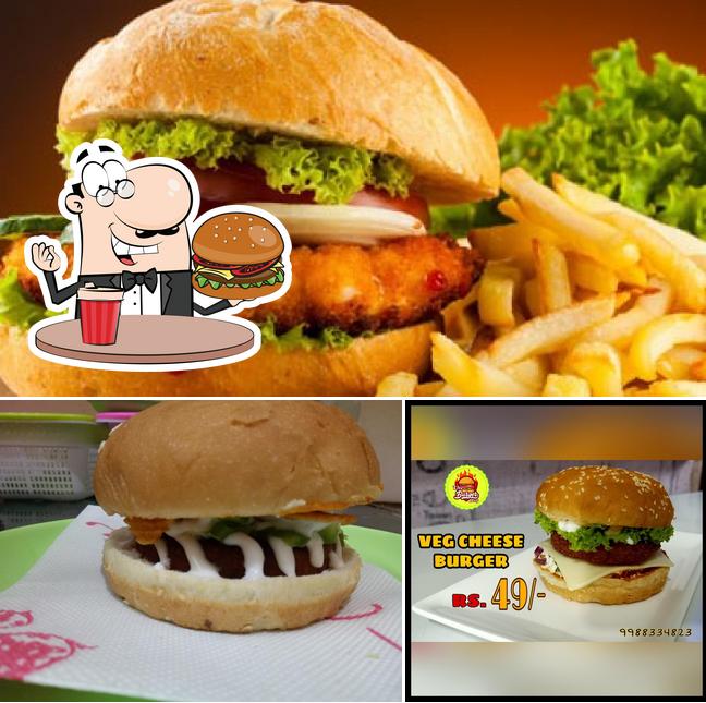 Get a burger at THE BURGER DAY