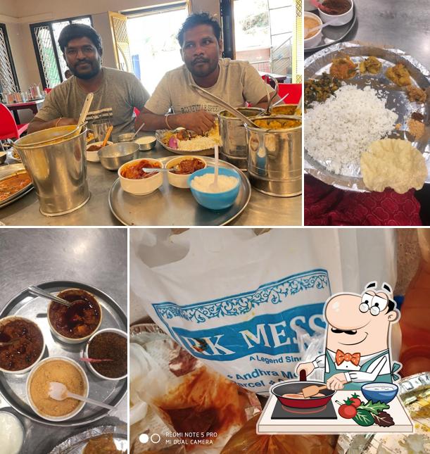 Chicken curry at RK Mess