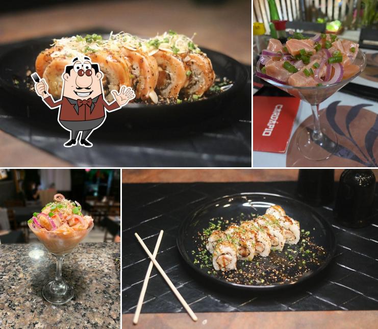 Ceviche em Samurai Takeda Sushi Delivery