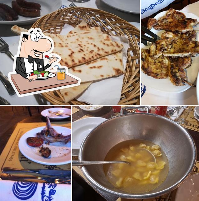 Cibo al Hostaria Rò e Bunì