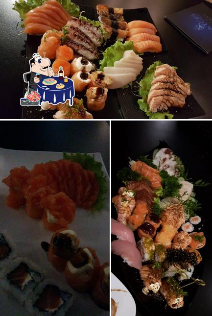 Sashimi em Natori Sushi