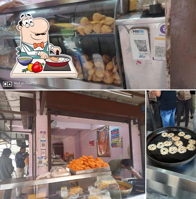 Paella at Annapurna Refreshment ( Usha Nagar) Poha Jalebi