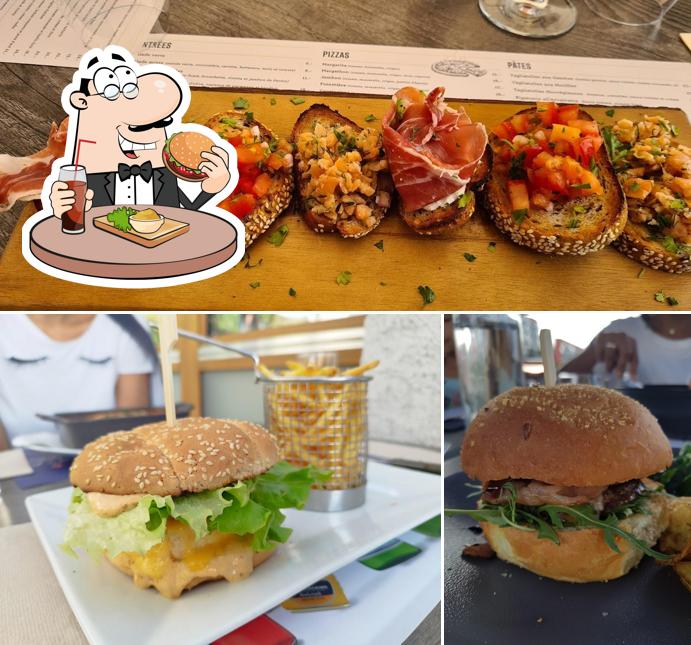 Ordina un hamburger a Le Vieux Pressoir