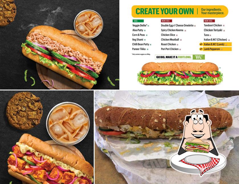 Order a sandwich at Subway Vidhan Sabha Road