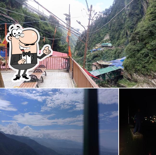 Enjoy the view outside The Basecamp cafe & camp's