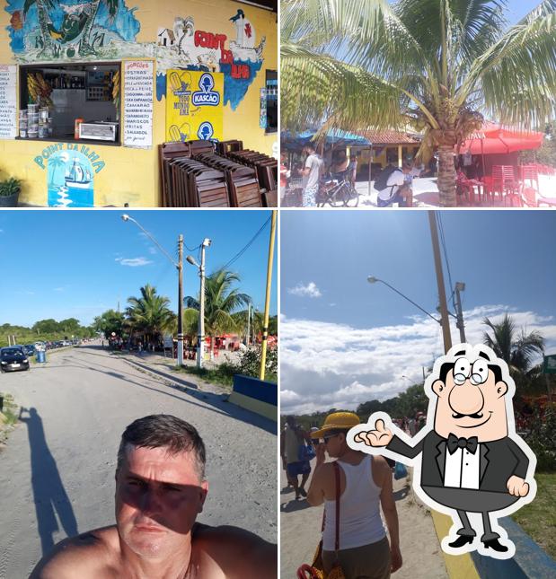 Veja imagens do interior do Quiosque Point Da Ilha