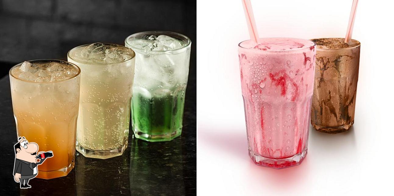 Peça uma bebida do menu