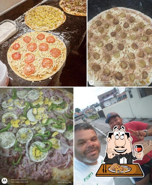 Consiga pizza no Pizzaria puro sabor