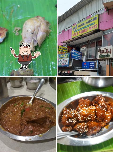 Food at Sree subbu mess