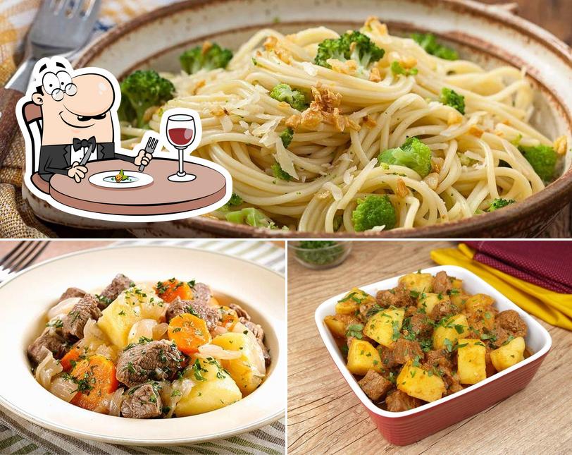 Platos en Pavê & Comê Restaurante