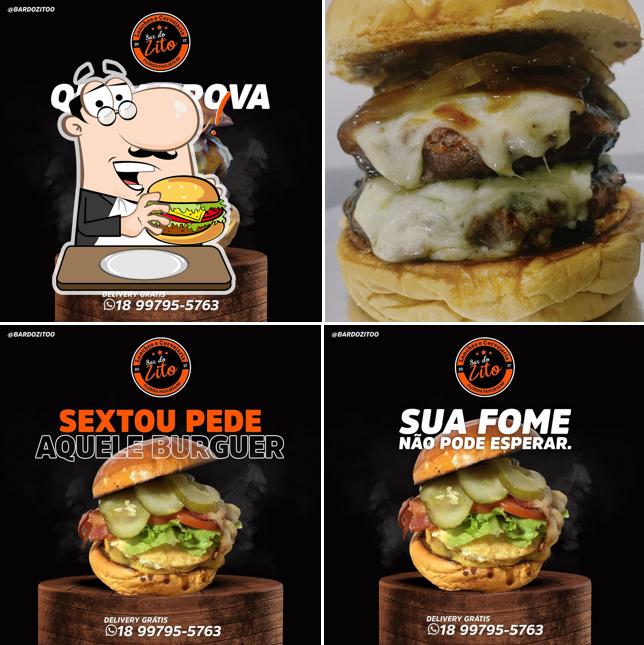 Hambúrguer em Bar Do Zito II