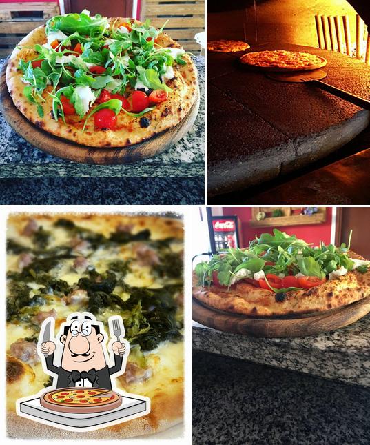 A Pizzeria Fuori Strada, puoi ordinare una bella pizza