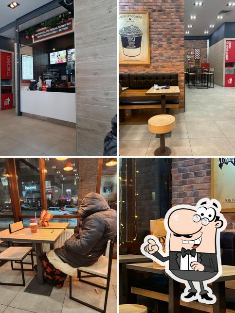 L'intérieur de Rostic's