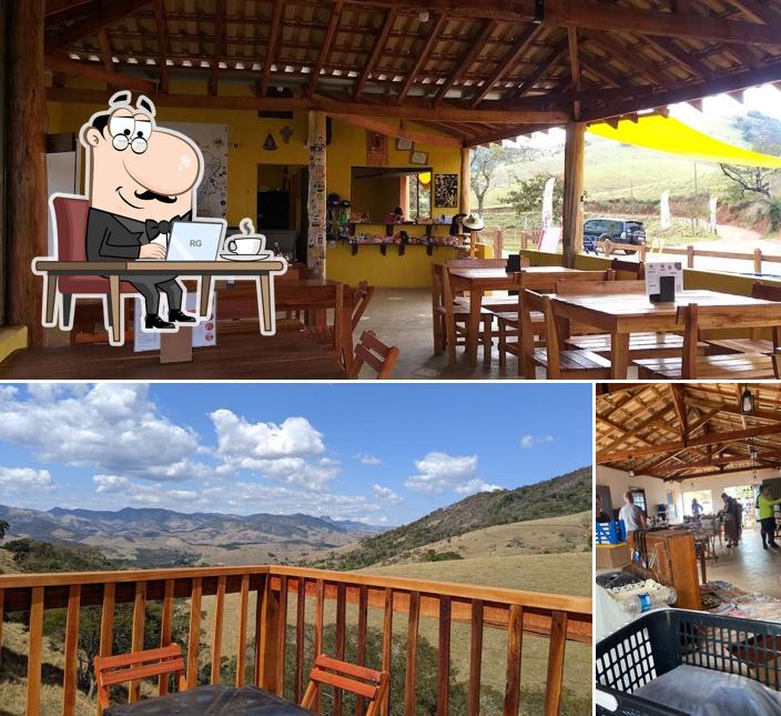 Veja imagens do interior do Seta Amarela Restaurante e Pousada