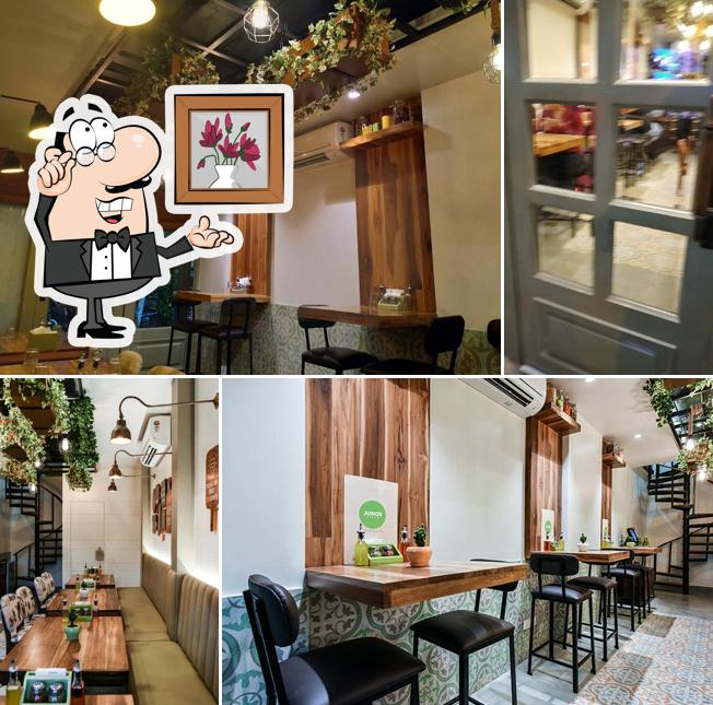 The interior of Spici Fi