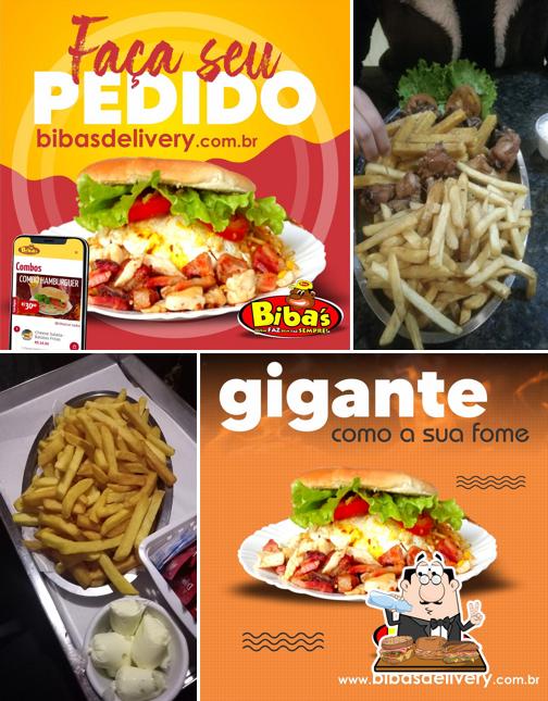 Rolos de lagosta em Bibas Lanches