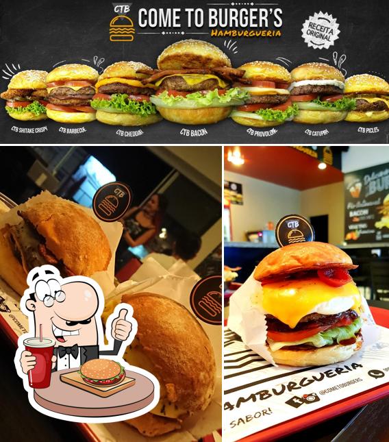 CTB Delivery - Come To Burger's oferece uma variedade de opções para os amantes dos hambúrgueres