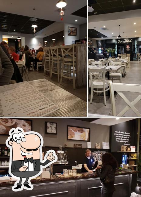 Dai un'occhiata agli interni di So Good - Burger Shop & Beer