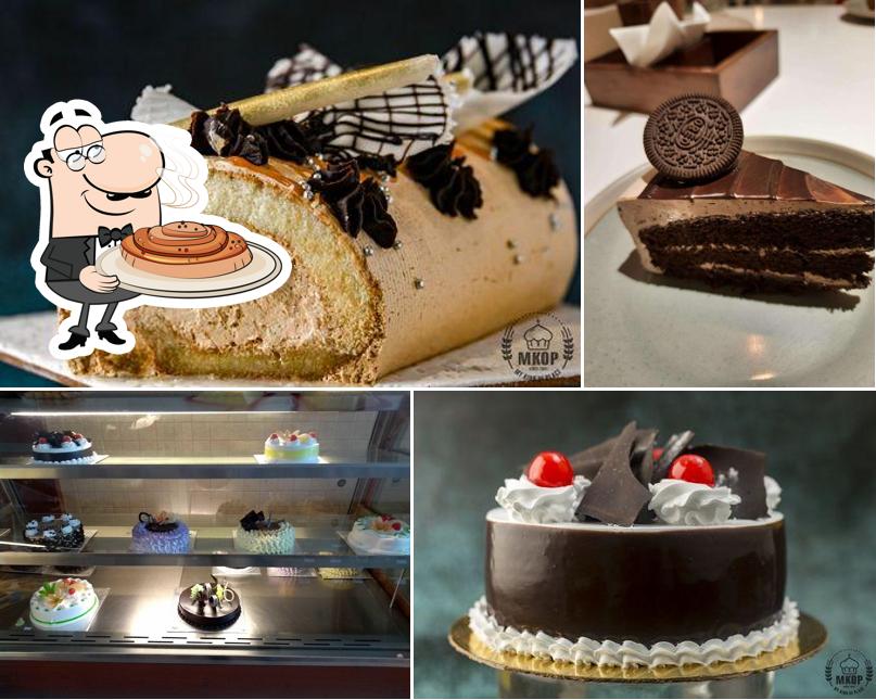 Look at this photo of MKOP- The Exclusive Bakery Store Pratap Pura Cakes, Bakes and More!