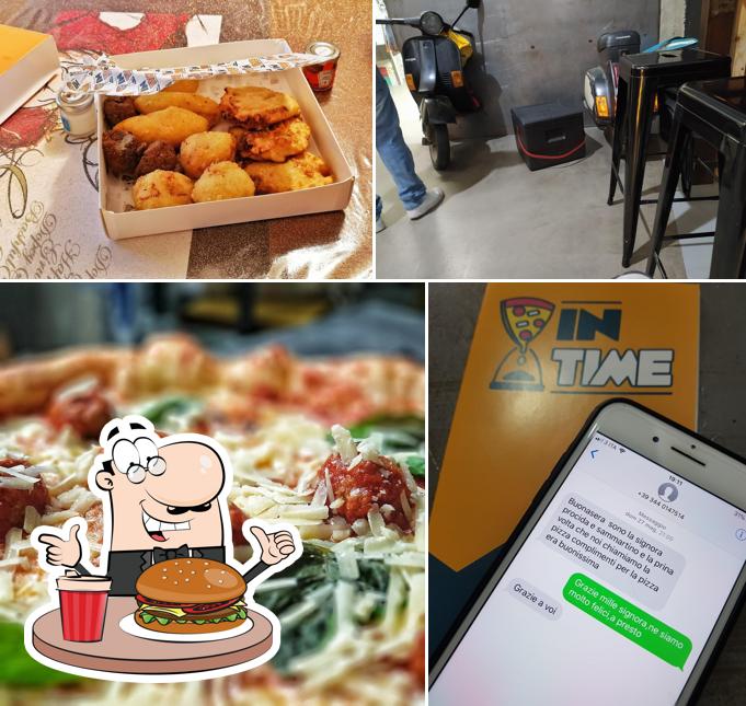 Ordina un hamburger a InTime - Pizza a domicilio
