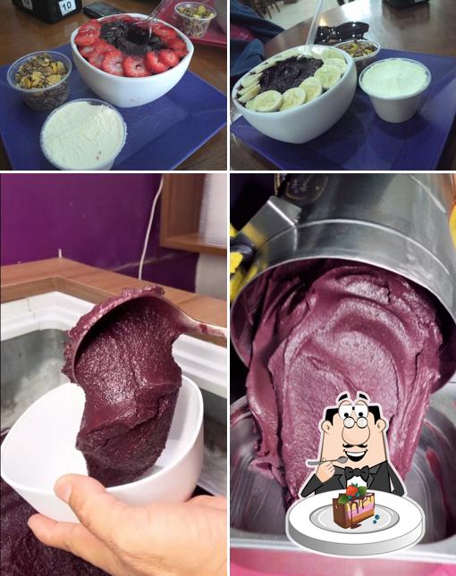 Bolo de chocolate em Parada do Açai