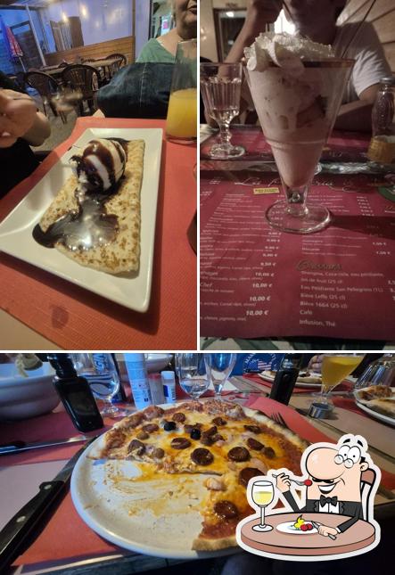 Nourriture à Pizzeria C et C