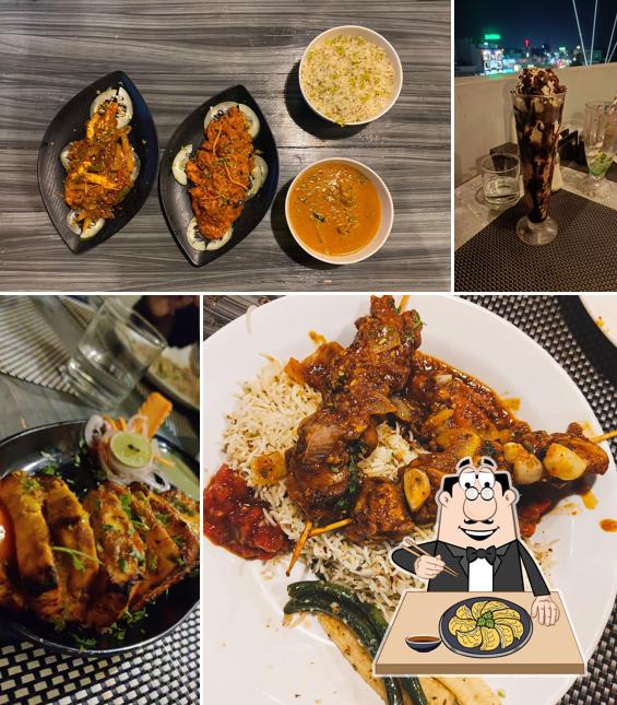 Gyoza at The SkyView Rooftop Multicuisine Restaurant & Banquet/AC Dinning Hall