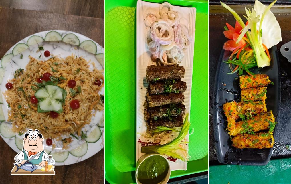 Grilled salmon at KSR Highway-9