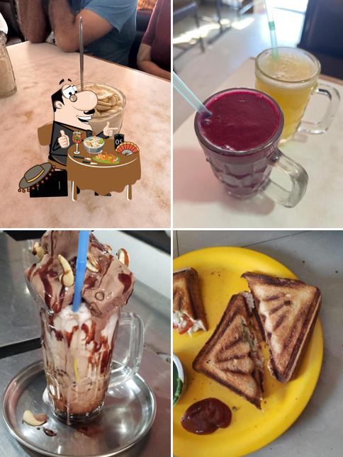 Chocolate mousse at Kesariya Juice Corner