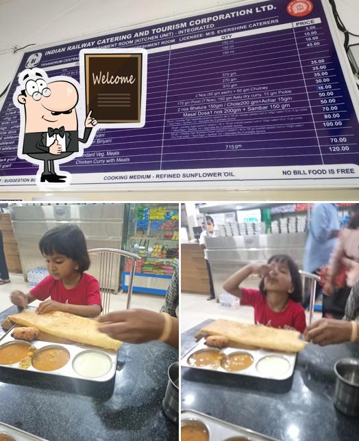 Here's an image of IRCTC Vegetarian Refreshment Room