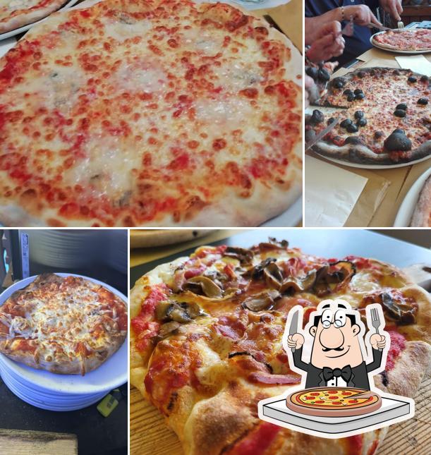 Commandez différents types de pizzas