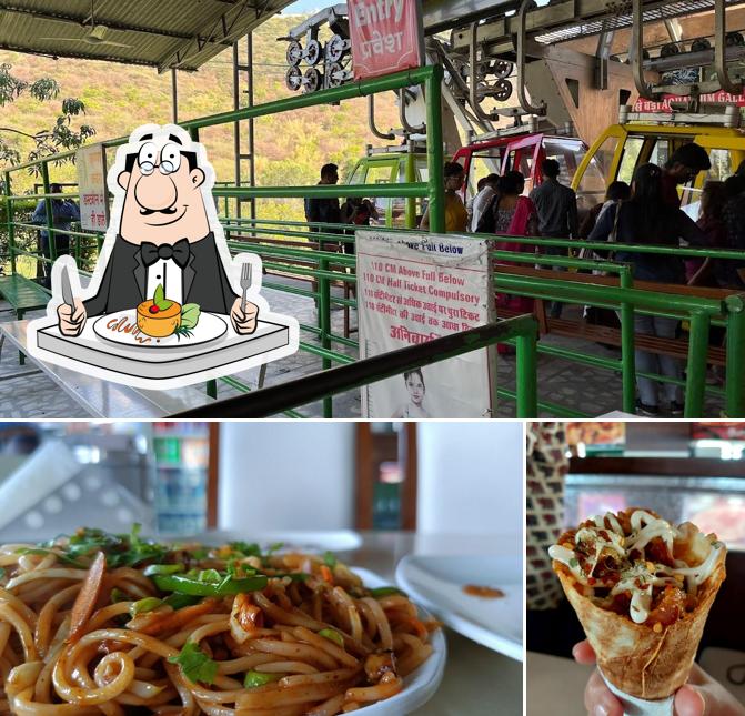 Food at Ropeway Restaurant