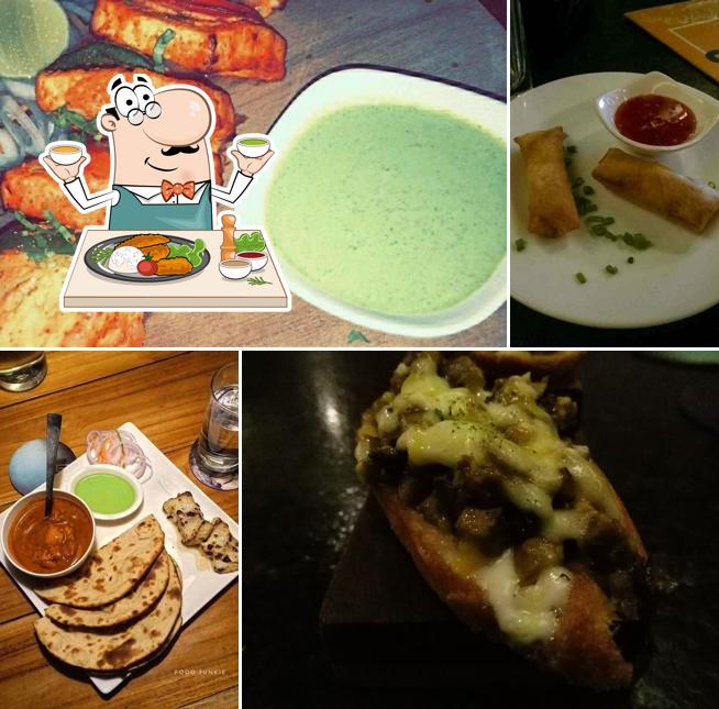 Food at Big Bang Theory Bar and Kitchen