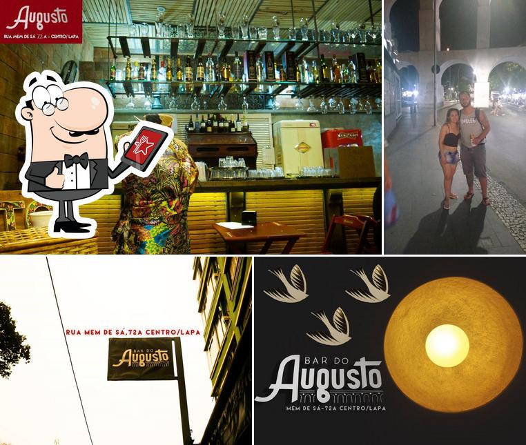 O exterior do Bar do Augusto Pizzaria