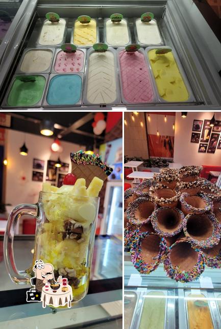 Food at Cream & Fudge - Orion Uptown Mall