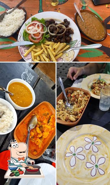 Curry de frango em Zé Do O - Cozinha Ancestral